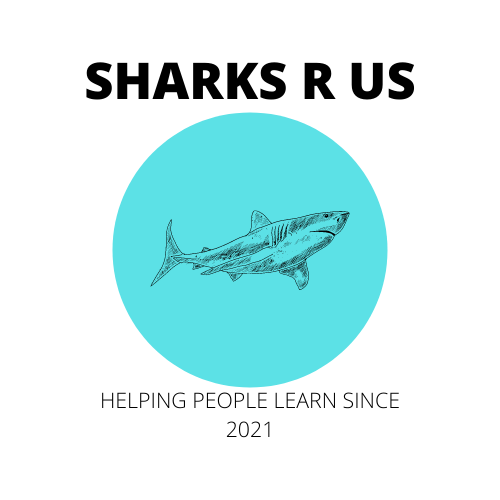 SHARKS R US logo